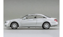 MERCEDES-BENZ CL 500 (2006), silver, масштабная модель, Autoart, scale43