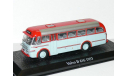 Volvo B 616 - 1953, голубой/красный, масштабная модель, Atlas, 1:72, 1/72