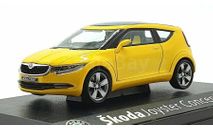 SKODA Joyster Concept Car 2008, Yellow Metallic, масштабная модель, Škoda, Abrex, scale43