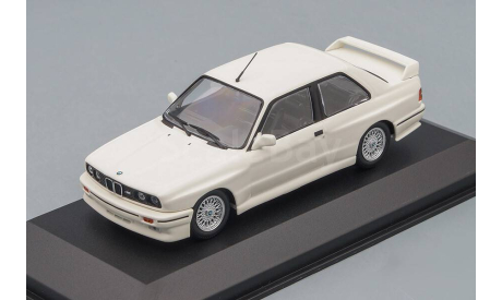 BMW M30 (E30) 1987, white, масштабная модель, Maxichamps, scale43