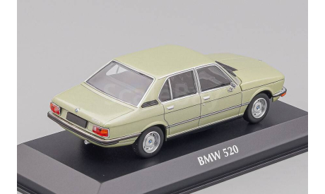 BMW 520 E12 (1972), lightgreen-metallic, масштабная модель, Maxichamps, scale43