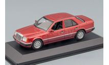MERCEDES-BENZ E-CLASS 230E (W124) 1991, red metallic, масштабная модель, Maxichamps, scale43
