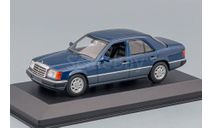 MERCEDES-BENZ E-CLASS 230E (W124) 1991, blue metallic, масштабная модель, Maxichamps, scale43