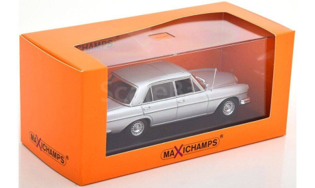 MERCEDES-BENZ 300 SEL 6.3 W109 (1968), silver, масштабная модель, Maxichamps, scale43
