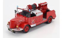 HOTCHKISS Pl50 Tanker Truck Fire Engine (1960), Red, масштабная модель, Altaya, scale43