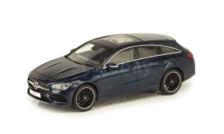 MERCEDES-BENZ CLA Shooting Brake (C118) - 2019, denim blue, масштабная модель, Spark, scale43