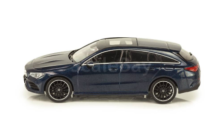 MERCEDES-BENZ CLA Shooting Brake (C118) - 2019, denim blue, масштабная модель, Spark, scale43