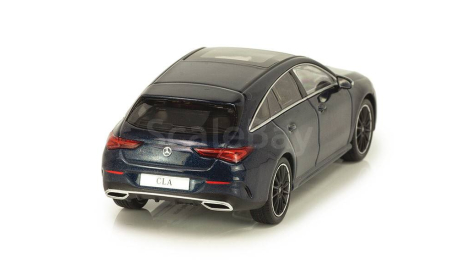 MERCEDES-BENZ CLA Shooting Brake (C118) - 2019, denim blue, масштабная модель, Spark, scale43