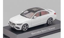 MERCEDES-BENZ C-Klasse W206 (2021), weißmetallic, масштабная модель, Herpa, scale43