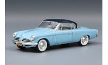 STUDEBAKER Commander Starliner (1953), light blue/dark blue, масштабная модель, Best of Show, scale43