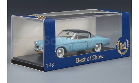 STUDEBAKER Commander Starliner (1953), light blue/dark blue, масштабная модель, Best of Show, scale43