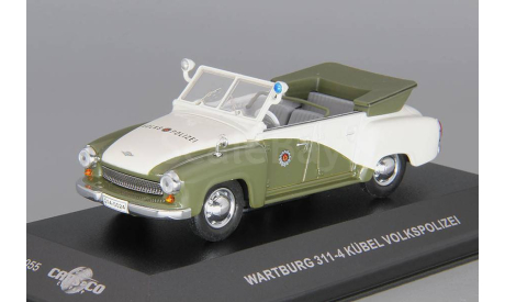 WARTBURG 311-4 Kubel Volkspolizei (1957), масштабная модель, IST Models, scale43