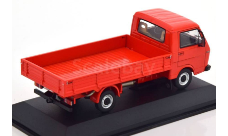 VOLKSWAGEN LT 28 бортовой грузовик (1978), Red, масштабная модель, IXO, scale43