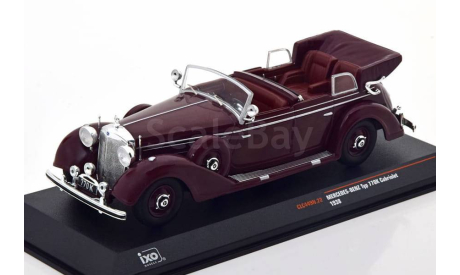 MERCEDES-BENZ 770K (W150) (1938), Dark Red, масштабная модель, IXO, scale43