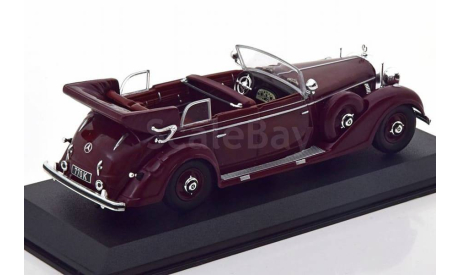 MERCEDES-BENZ 770K (W150) (1938), Dark Red, масштабная модель, IXO, scale43