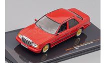 MERCEDES-BENZ 300E W124 Saloon (1984), red, масштабная модель, IXO, scale43