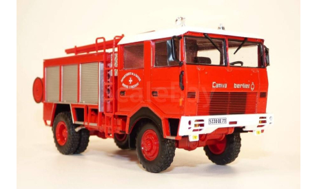 Berliet GBD 4X4 Fourgon-Pompe Tonne Hors Route Camiva, масштабная модель, Hachette, scale43