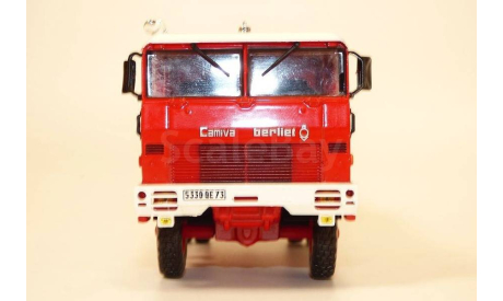 Berliet GBD 4X4 Fourgon-Pompe Tonne Hors Route Camiva, масштабная модель, Hachette, scale43