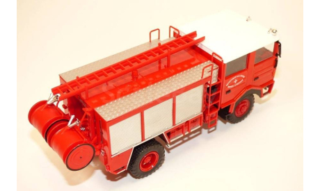 Berliet GBD 4X4 Fourgon-Pompe Tonne Hors Route Camiva, масштабная модель, Hachette, scale43