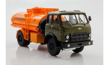 Легендарные грузовики СССР №60, АЦ-8-500А, масштабная модель, МАЗ, MODIMIO, scale43