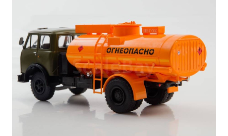 Легендарные грузовики СССР №60, АЦ-8-500А, масштабная модель, МАЗ, MODIMIO, scale43