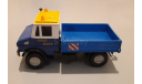 MERCEDES-BENZ Unimog, Road Work, Дорожные работы, масштабная модель, Bauer/Cararama/Hongwell, scale50