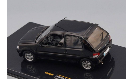 PEUGEOT 106 XSI 1993, metallic black, масштабная модель, IXO, scale43