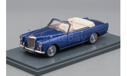 BENTLEY SII Continental Convertible Park Ward (1959), metallic blue