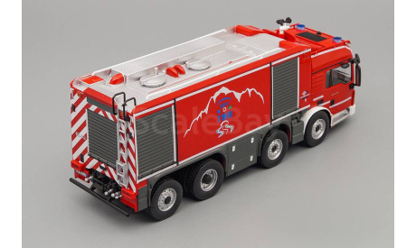 MAN TGS 35.540 8х6 BAI PROTEUS VSAT 13000 S 2013, масштабная модель, Hachette, scale43