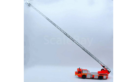 IVECO MAGIRUS DLA(K) 23-12 ’Feuerwehr’ (пожарная лестница) 2003, масштабная модель, Hachette, scale43