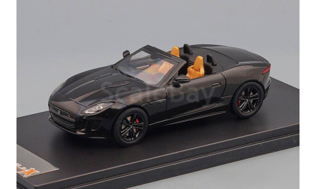 JAGUAR F-TYPE V6 S (2013), black / brown interior, масштабная модель, Premium X, scale43