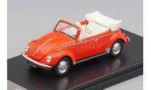VOLKSWAGEN Super Beetle Convertible (1973), red, масштабная модель, Premium X, scale43