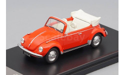 VOLKSWAGEN Super Beetle Convertible (1973), red