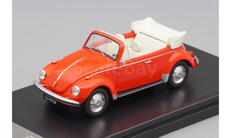 VOLKSWAGEN Super Beetle Convertible (1973), red, масштабная модель, Premium X, scale43