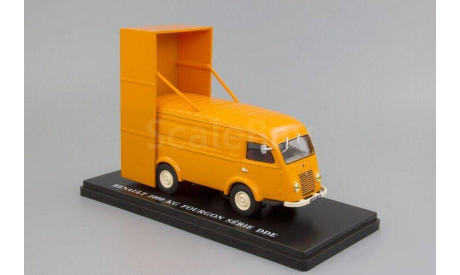 RENAULT 1000 KG Fourgon Serie DDE, orange, масштабная модель, Altaya, scale43