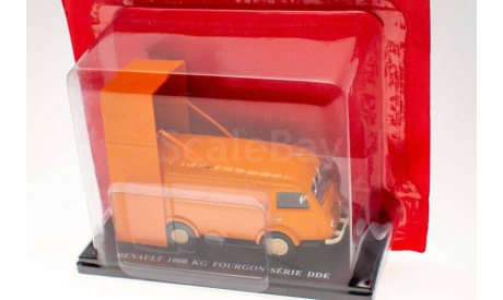 RENAULT 1000 KG Fourgon Serie DDE, orange, масштабная модель, Altaya, scale43
