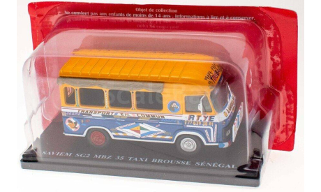 SAVIEM SG 2 MBZ 35 Taxi Brousse Senegal (1977), масштабная модель, Altaya, scale43