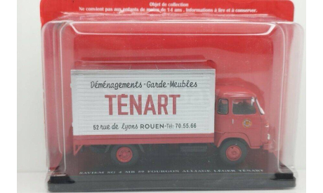 RENAULT SAVIEM SG 4 MB 59 фургон ’TENART’ (1968), Red, масштабная модель, Altaya, scale43