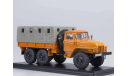 Урал 375Д бортовой с тентом (оранжевый), масштабная модель, Start Scale Models (SSM), scale43