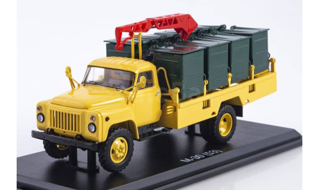 Контейнерный мусоровоз М-30 (53), масштабная модель, Start Scale Models (SSM), scale43, ГАЗ