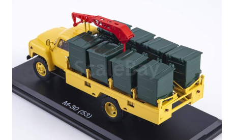 Контейнерный мусоровоз М-30 (53), масштабная модель, Start Scale Models (SSM), scale43, ГАЗ