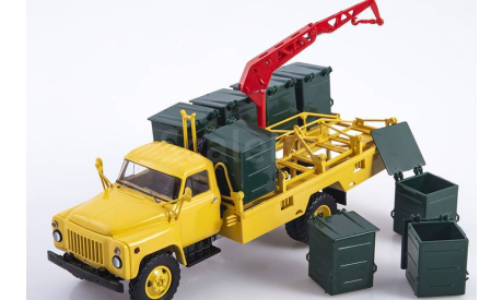 Контейнерный мусоровоз М-30 (53), масштабная модель, Start Scale Models (SSM), scale43, ГАЗ