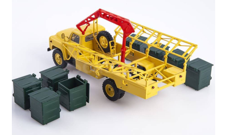 Контейнерный мусоровоз М-30 (53), масштабная модель, Start Scale Models (SSM), scale43, ГАЗ