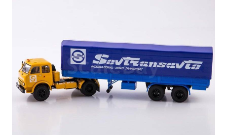 МАЗ-504А с полуприцепом МАЗ-5205, Sovtransavto, масштабная модель, Start Scale Models (SSM), scale43