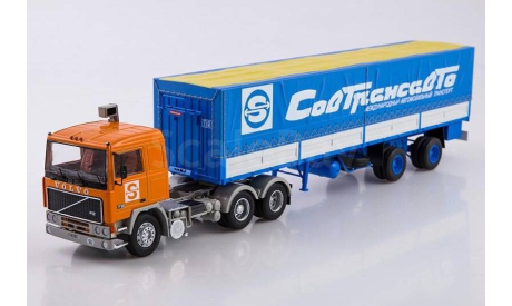 Volvo F12 с полуприцепом Fruehauf Savoyarde Совтрансавто, масштабная модель, Start Scale Models (SSM), scale43