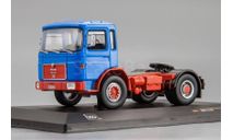 MAN 16.320, blue/red, масштабная модель, IXO, scale43