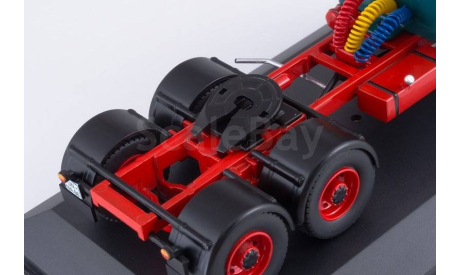 MAGIRUS Jupiter 6x6, green / red, масштабная модель, IXO, scale43