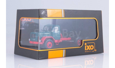 MAGIRUS Jupiter 6x6, green / red, масштабная модель, IXO, scale43