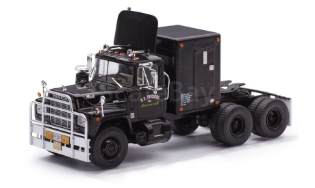 MACK R-Series со спальником (из к/ф ’Конвой’) (1978), Black, масштабная модель, IXO, scale43