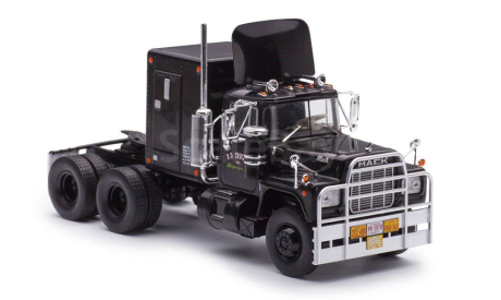 MACK R-Series со спальником (из к/ф ’Конвой’) (1978), Black, масштабная модель, IXO, scale43